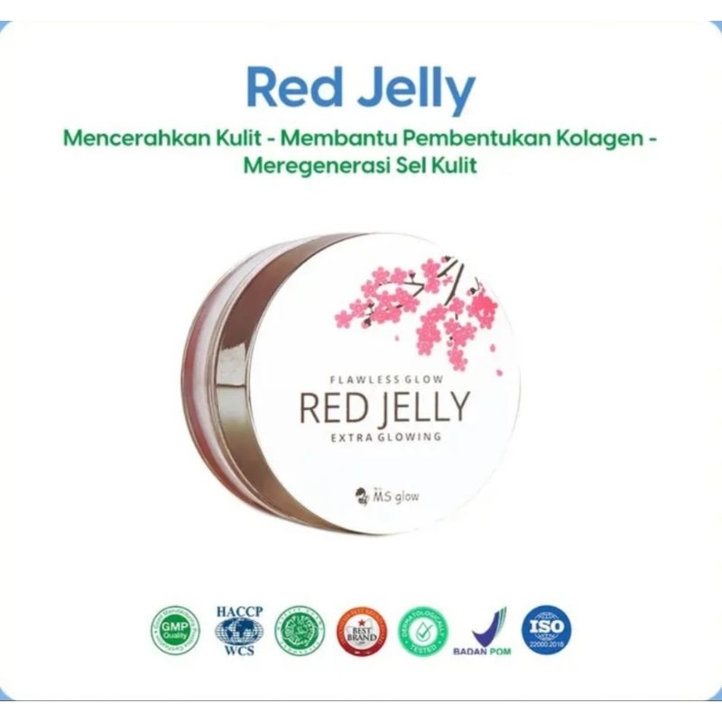 MS GLOW RED JELLY/FLAWLESS GLOW RED JELLY