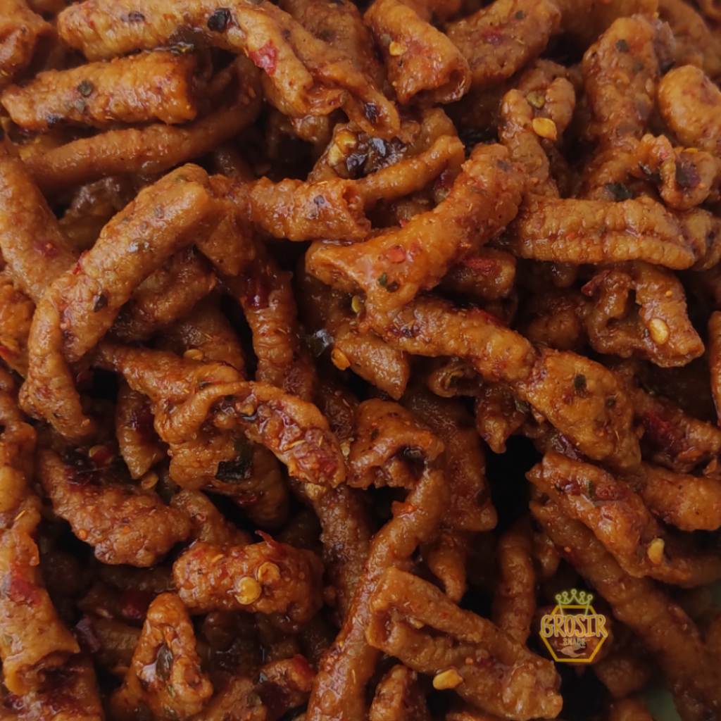 

KERIPIK USUS 1 KG PEDAS EXTRA DAUN JERUK