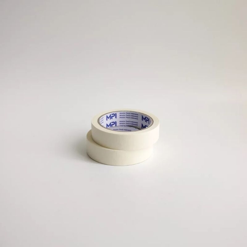 

Masking Tape 24mm X 21 Meter / Lakban Kertas 1 inch x 21M