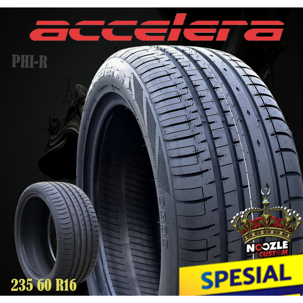 BAN MOBIL RUSH TERIOS 235 60 R16 BAN LUAR LOKAL RING 16 ACCEELERA PHI-R