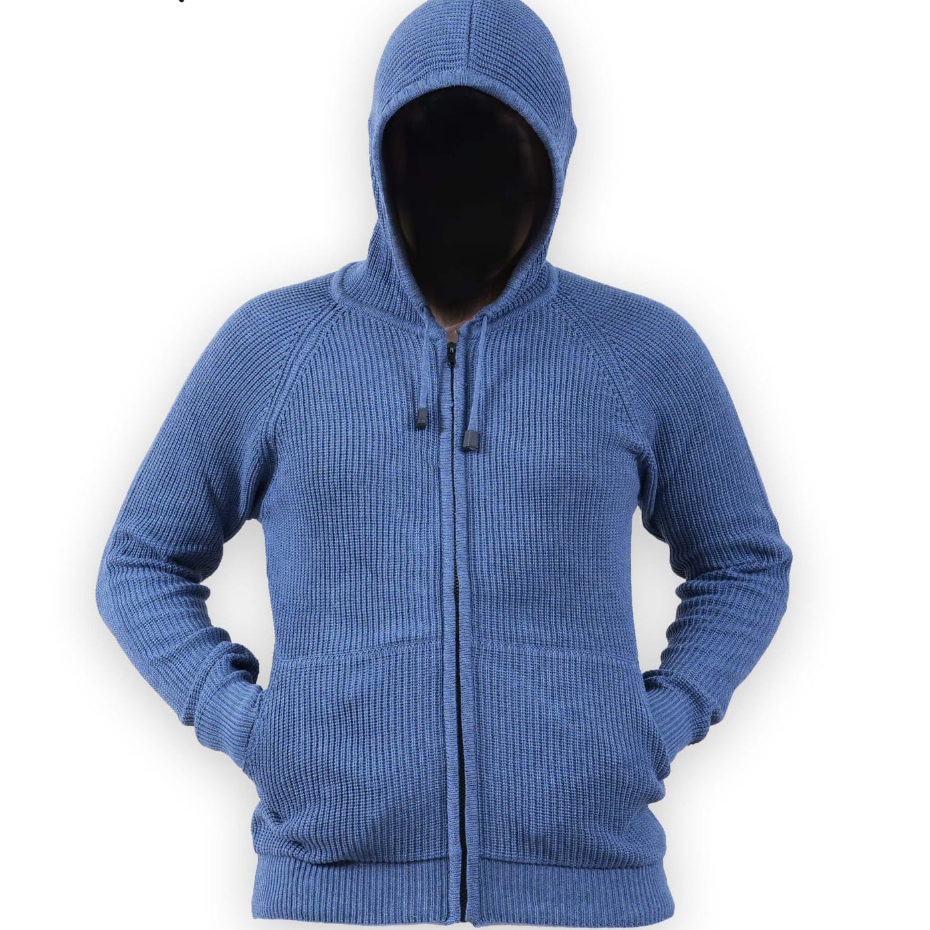 RB Forzie Sweater Rajut pria Wanita Hoodie Rajut Zipper Pria Sweater Rajut Tebal Original Cowok