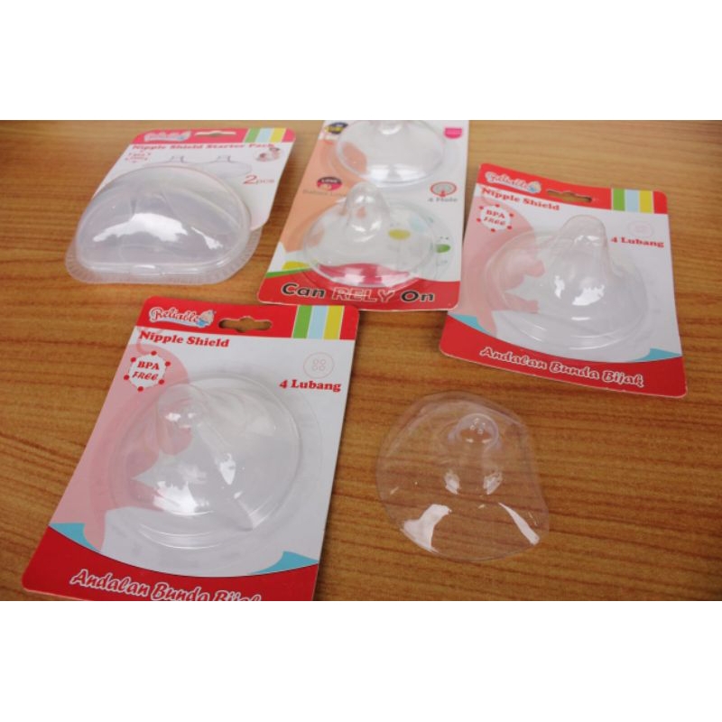Sambungan Puting Nipple Shield Silicone Penyambung Payudara Tenggelam untuk Peralatan Alat Bantu Ibu