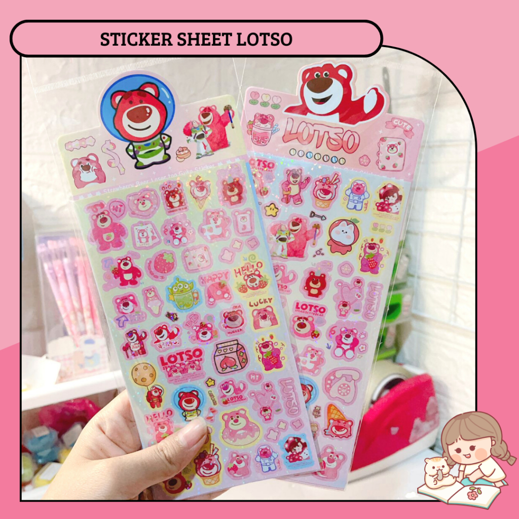 

(LOTSO) STICKER SHEET HOLOGRAM LOTSO STICKER LOTSO TOY STORY