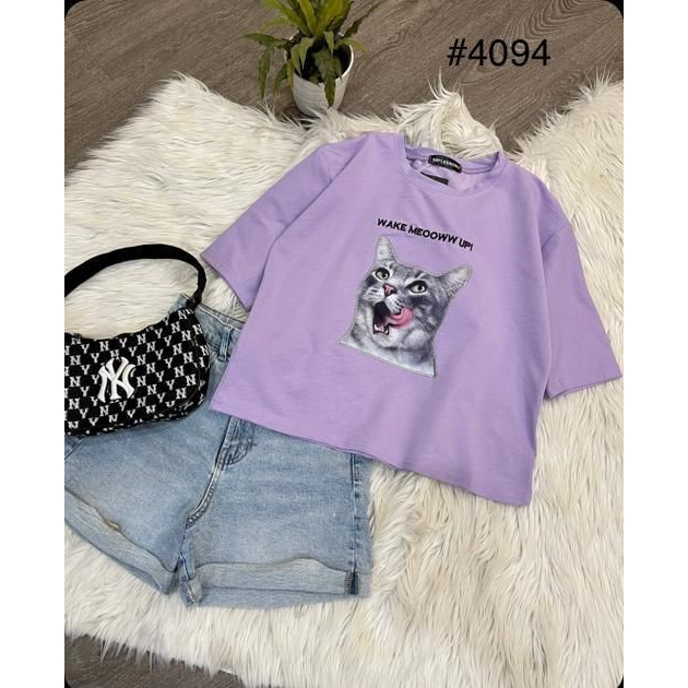 Vaye Kaos Wanita Crop Import/ Tshirt Crop Top Wanita Premium Cewek