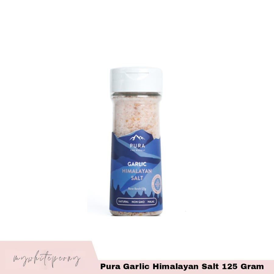 

Pura Garlic Himalayan Salt 125 Gram
