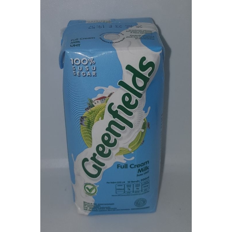 

Susu Greenfields Full Cream 200ml
