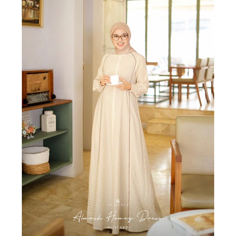 ALMASH HOMEY DRESS BY SHARAREA ORIGINAL