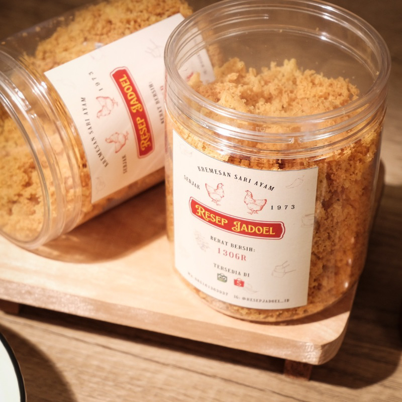 

Kremesan Sari Ayam Asli Resep Jadoel 130gr