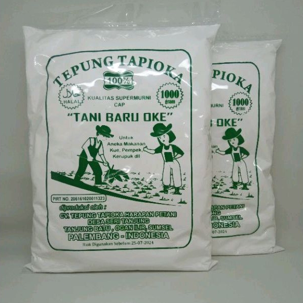 

TEPUNG TAPIOKA CAP TANI BARU OKE