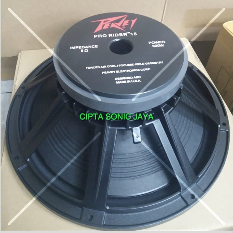SPEAKER PEAVEY 15 INCH PRO RIDER FULL RANGE 15 IN PRORIDER