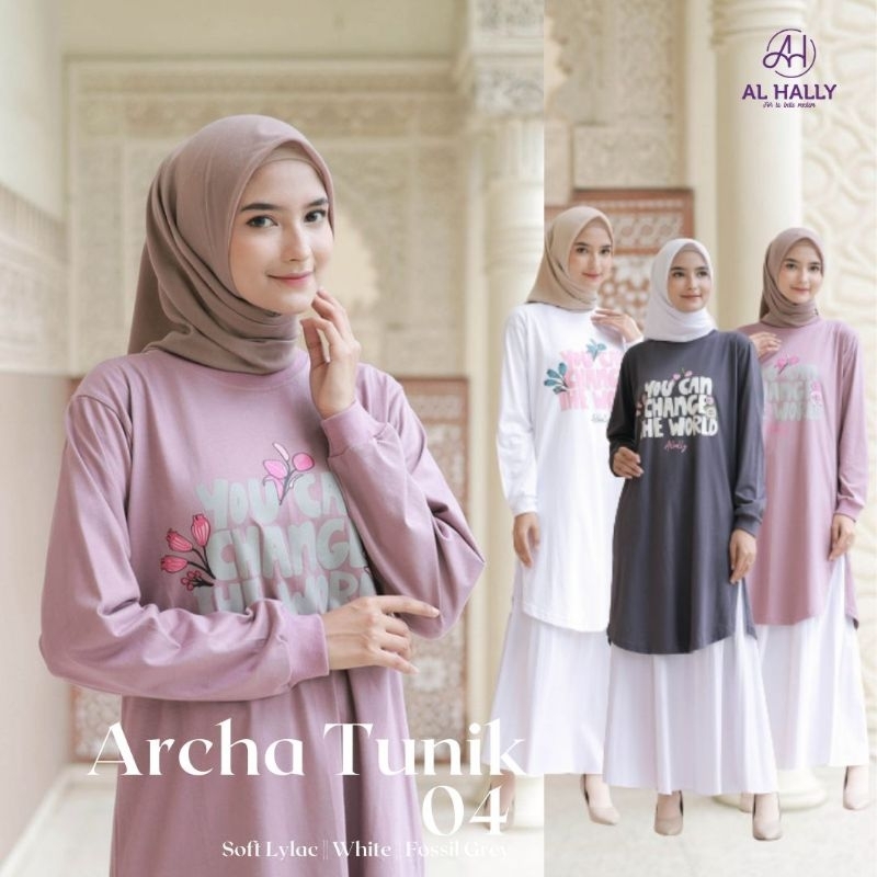 Tunik Wanita Archa merk Alhally