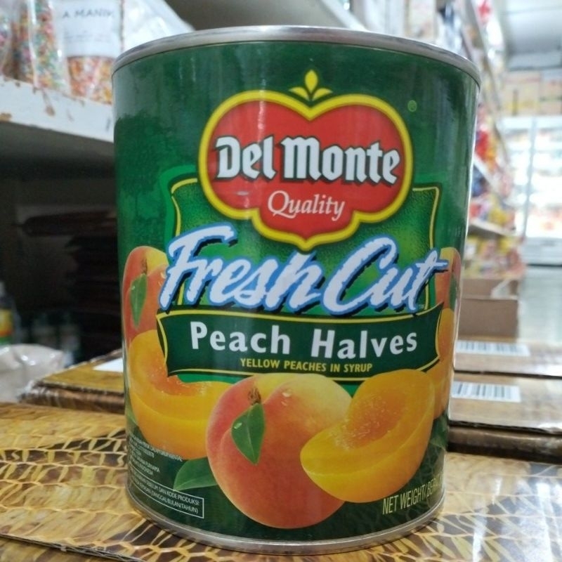 

delmonte peach kaleng 825gr