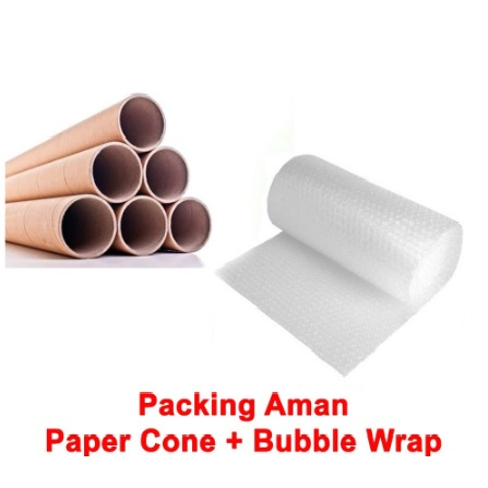 

EXTRA PACKING KARDUS DAN BUBBLE WRAP UNTUK KEAMANAN PACKING