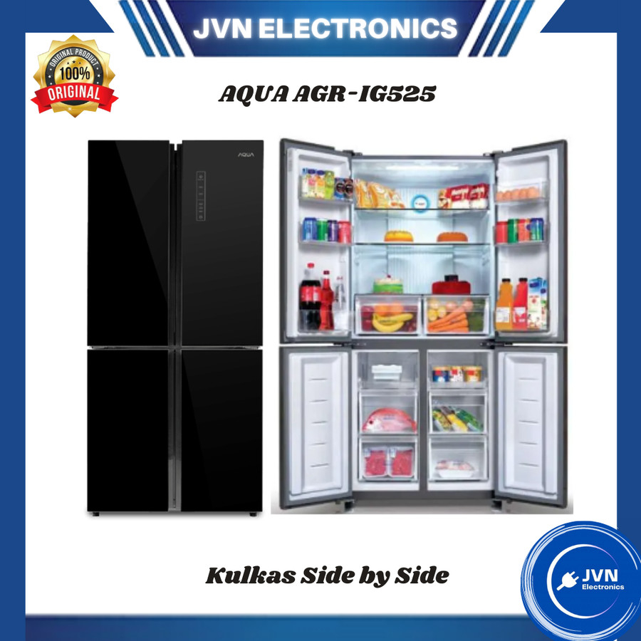 Kulkas Side by Side AQUA AGR-IG525