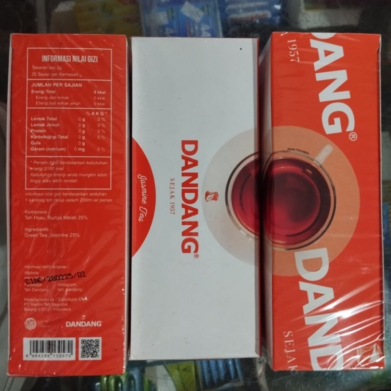 

Teh Celup Dandang isi 25