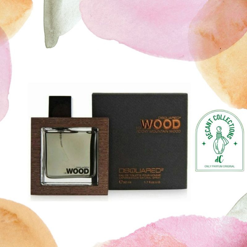 Parfum Pria Original Dsquared2 He Wood Rocky Mountain Wood EDT