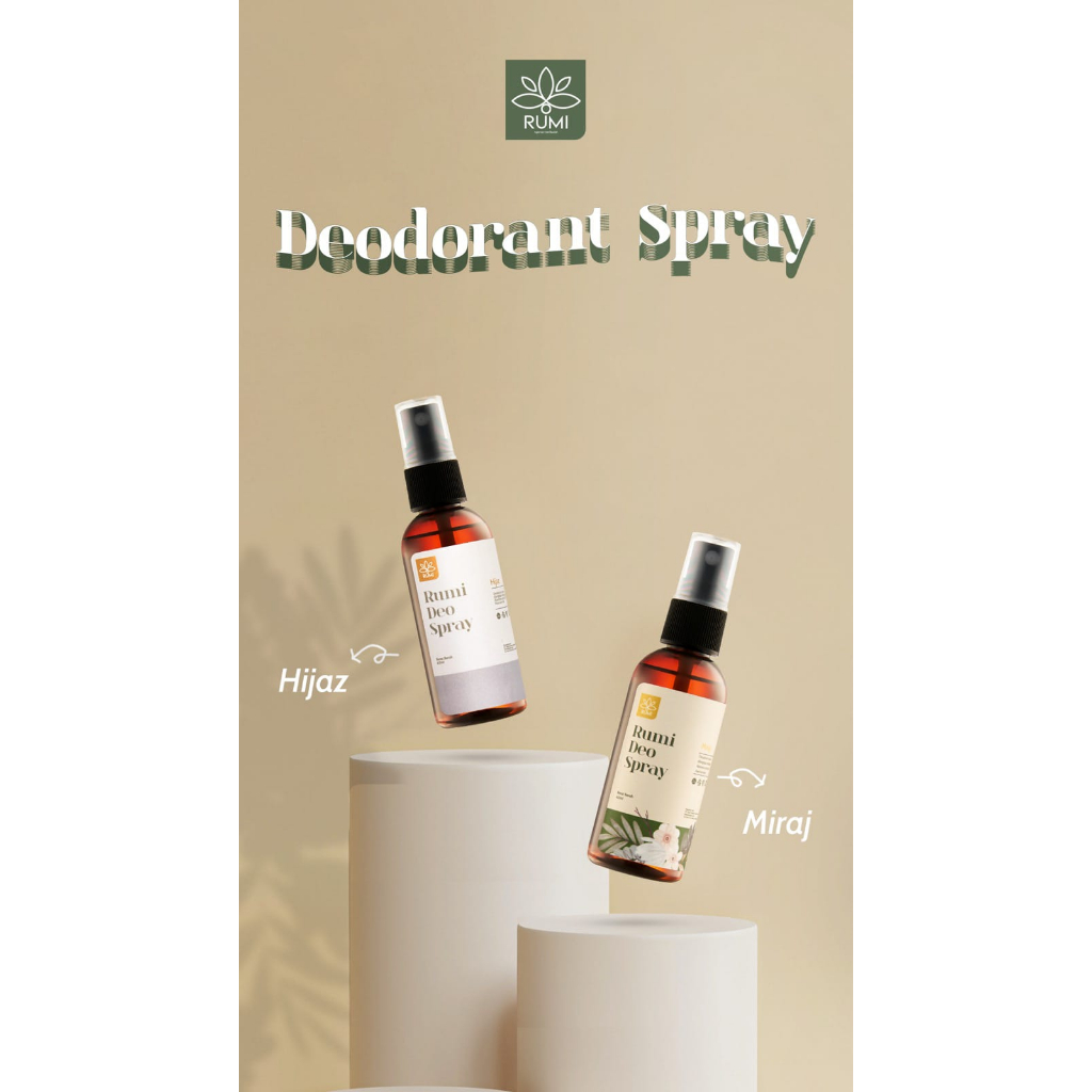Rumi Lima Waktu Deo Spray Kemasan 60 ml