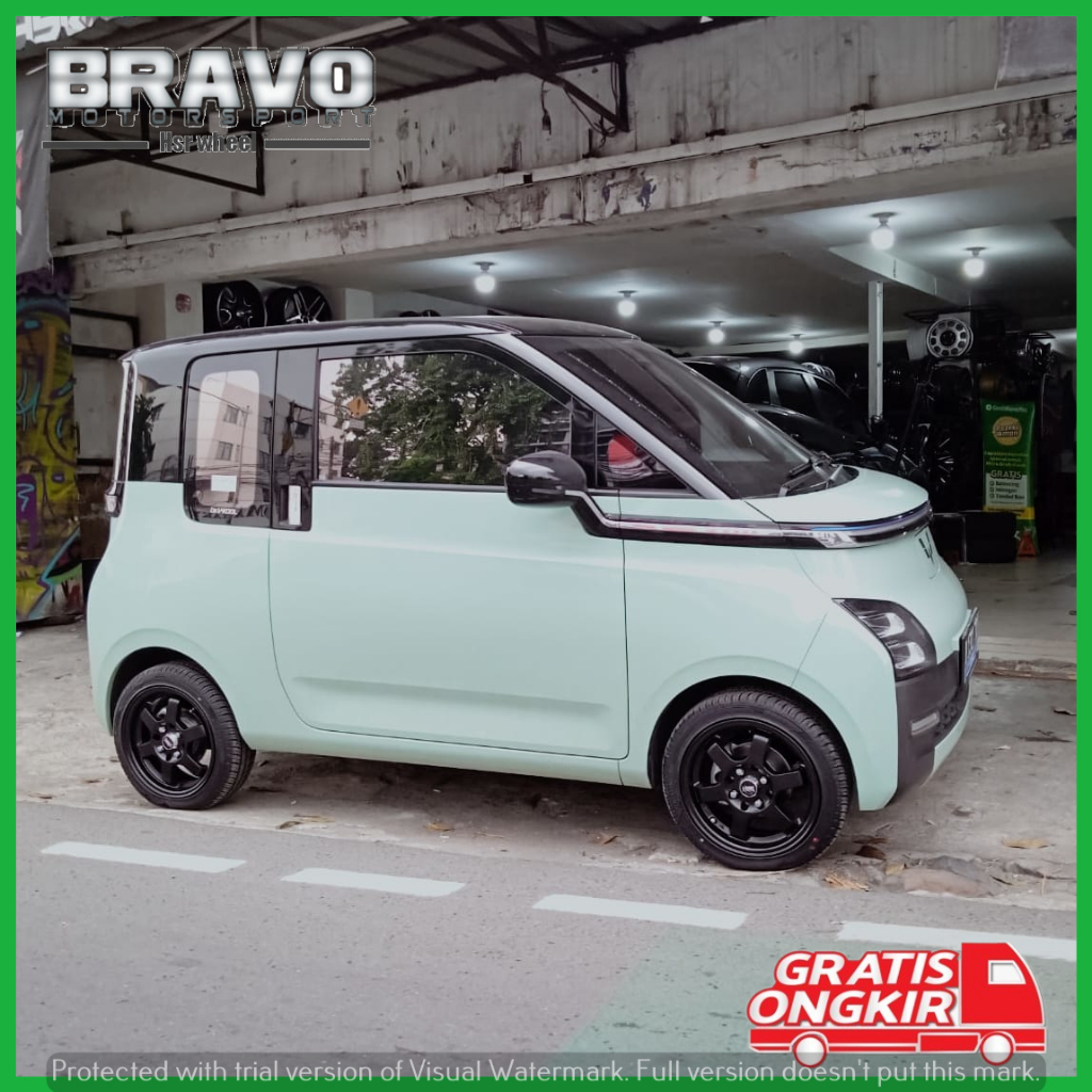 VELG MOBIL WULING AIREV MODEL JDM STYLE R14 HSR TOKYO RING 14 VELEG BLACK