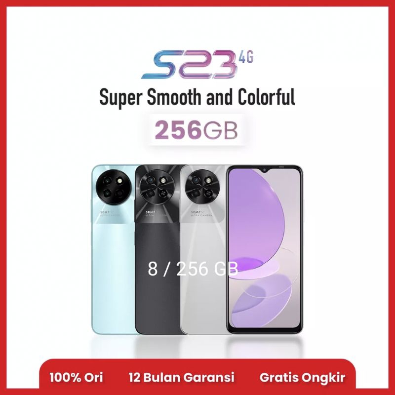 ITEL S23 4G RAM 8/256GB GARANSI RESMI