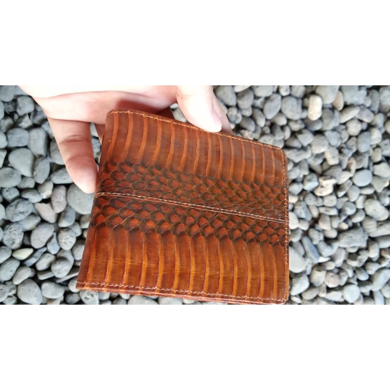 Dompet kulit ular asli