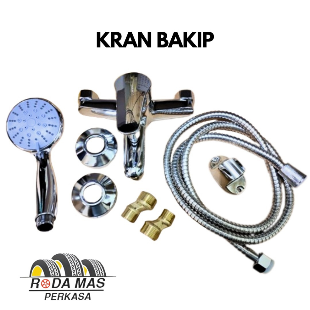 RM KRAN BAKIP SHOWER BANO KRAN BATHUB TOILET SET KRAN AIR DINGIN PANAS BAGUS