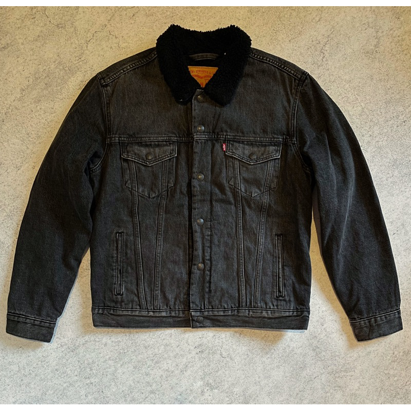 levis second jaket trucker sherpa