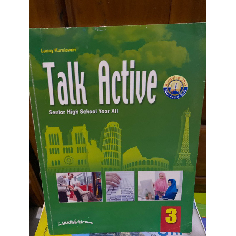 

BUKU BAHASA INGGRIS KELAS XII TALK ACTIVE