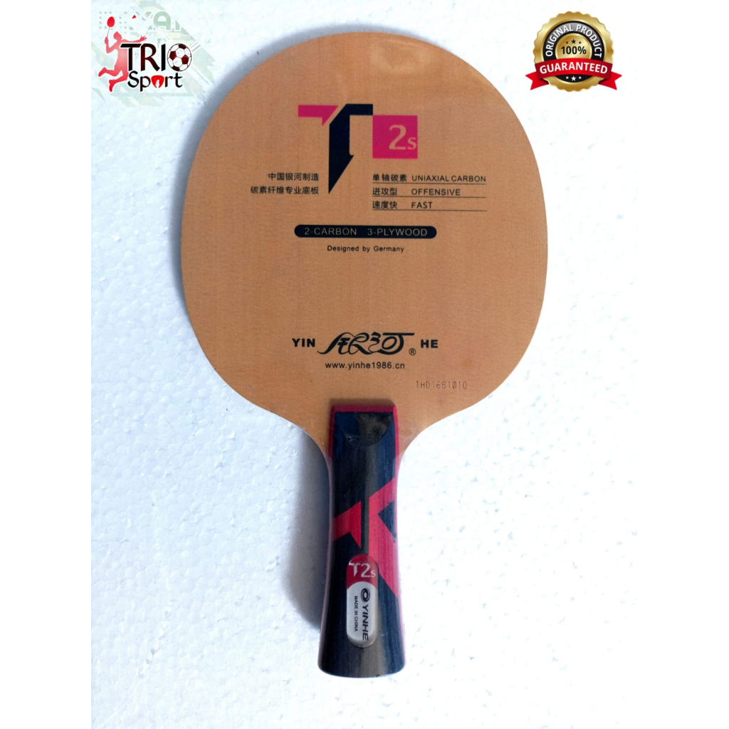 Kayu Bet Pingpong YINHE T2s Original
