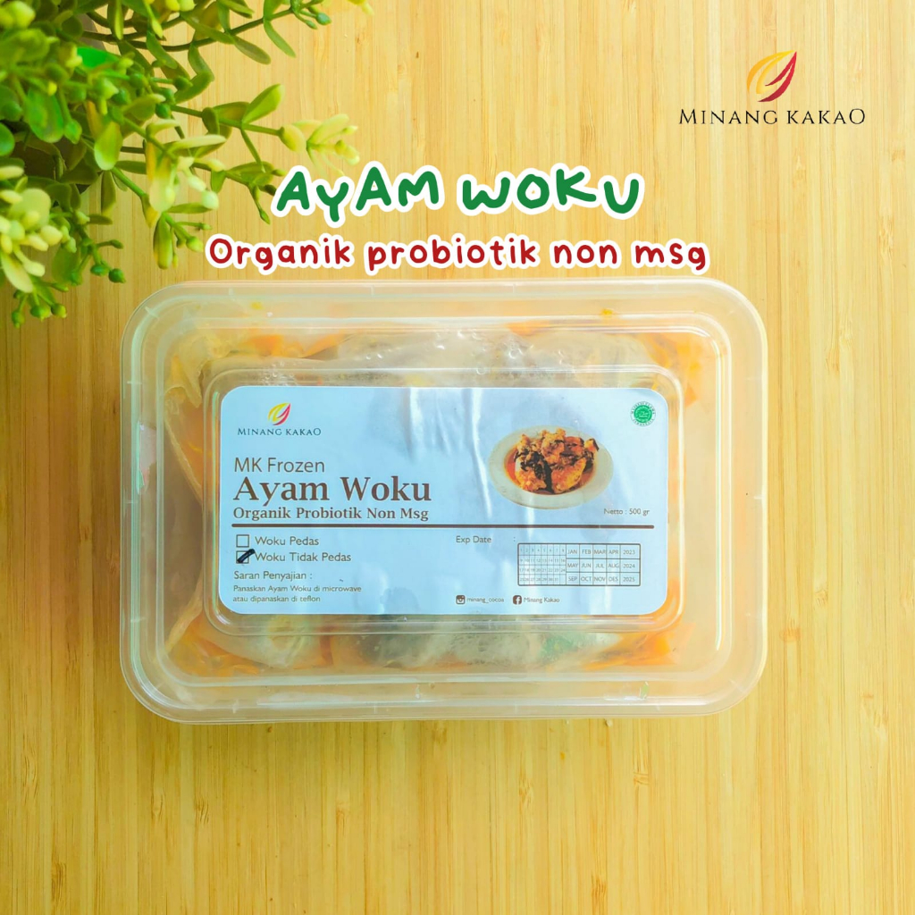 

Ayam Woku Organik Probiotik NON Msg - 500gr
