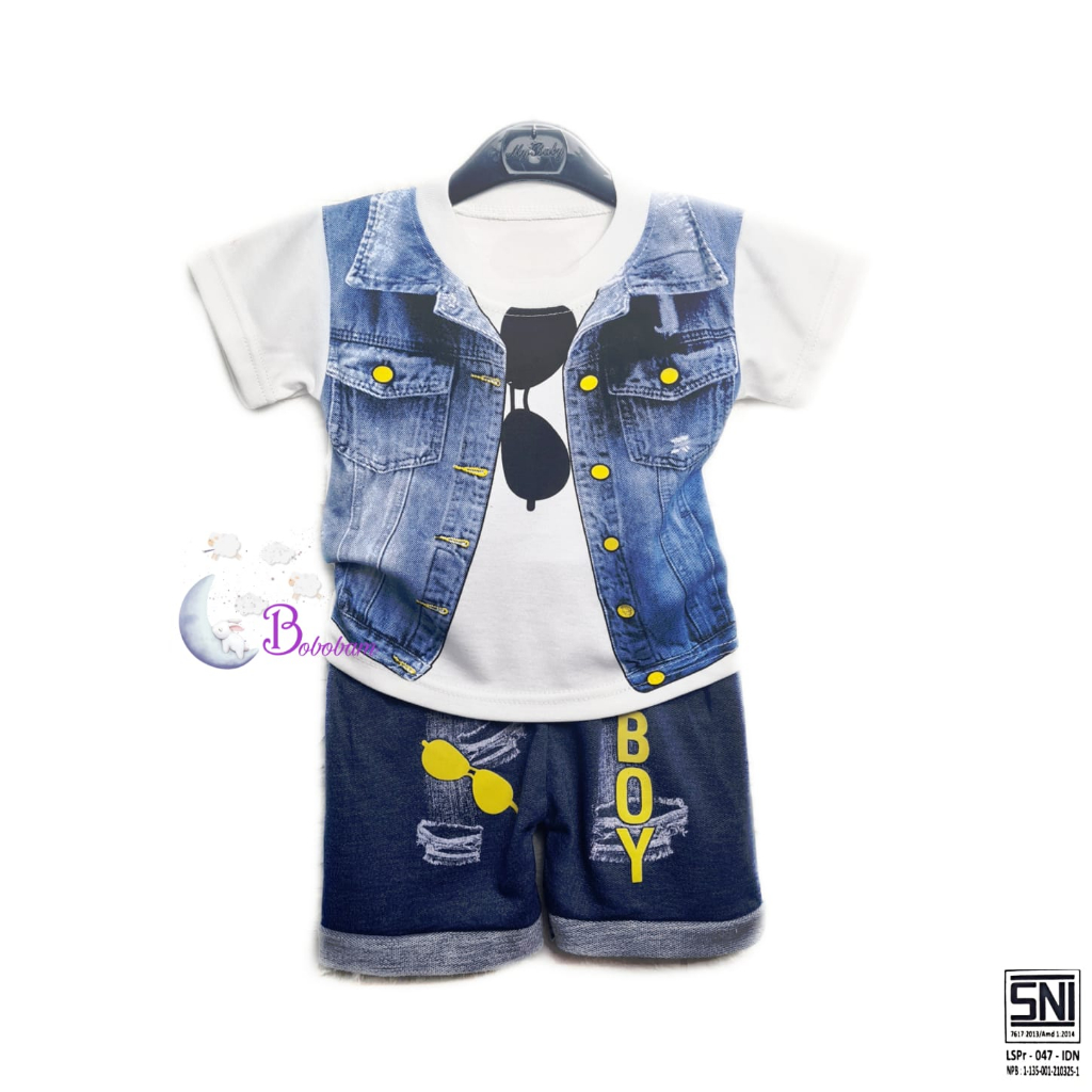 BAJU BAYI LAKI LAKI SETELAN ANAK COWO LUCU STELAN COWOK 6 12 BULAN KEREN TRENDY KEKINIAN HEWAN