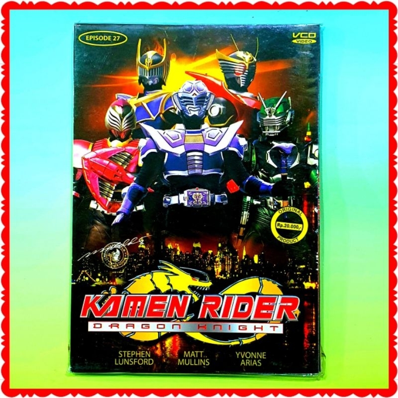 KASET DVD KAMEN RIDER LENGKAP FULL BOX