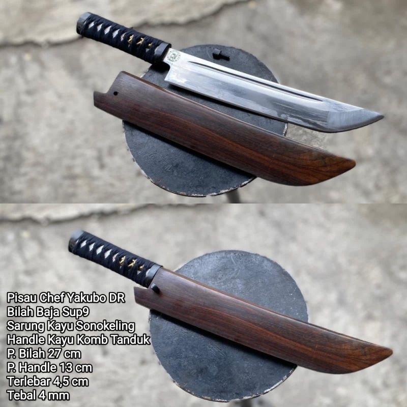 PISAU CHEF YAKUBO DR | Sup9 Steel