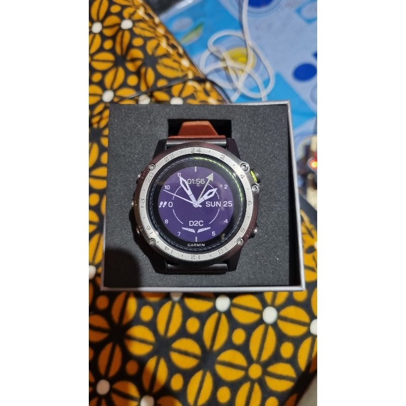 Jam Tangan Garmin D2 Charlie (Aviator Watch)