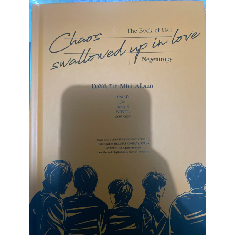 album only day6 negentropy only ver