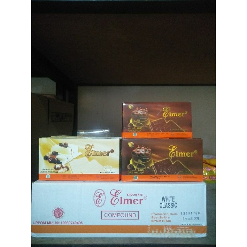 

ELMER COKELAT COMPOUND/cokelat batangan 250 gram