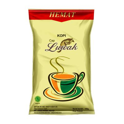 

Kopi Bubuk Luwak Hemat 165 g / Pack