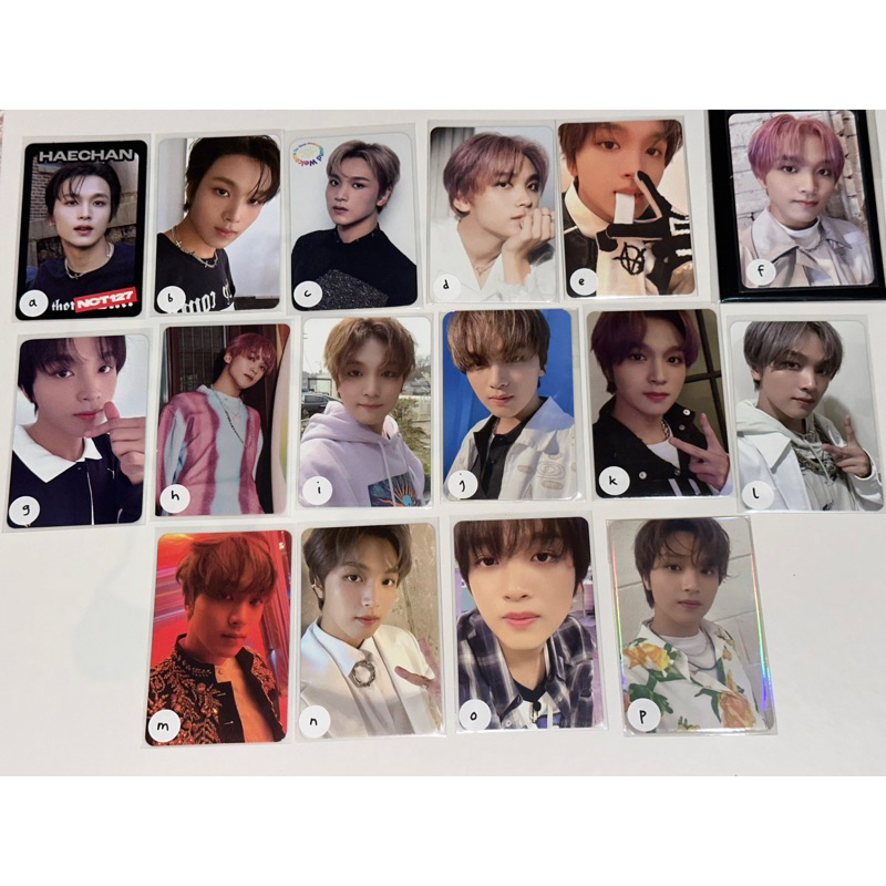 {READY STOCK} CLEARANCE SALE OFFICIAL PC HAECHAN NCT PHOTOBOOK TRADING CARD AY-YO WELCOME TO MY