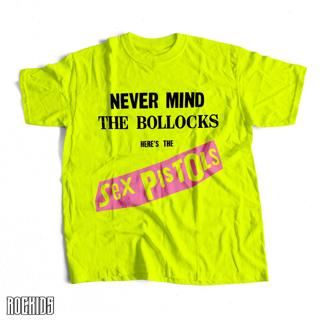 ROCKIDS - SEX PISTOLS - TSHIRT - TEES - KIDSWEAR - KAOS BAND - KAOS BAND SEX PISTOLS - KAOS SEX PIST