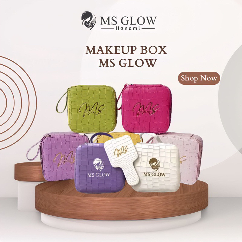 BOX MS GLOW 15 x 15 TAS KOSMETIK MS GLOW