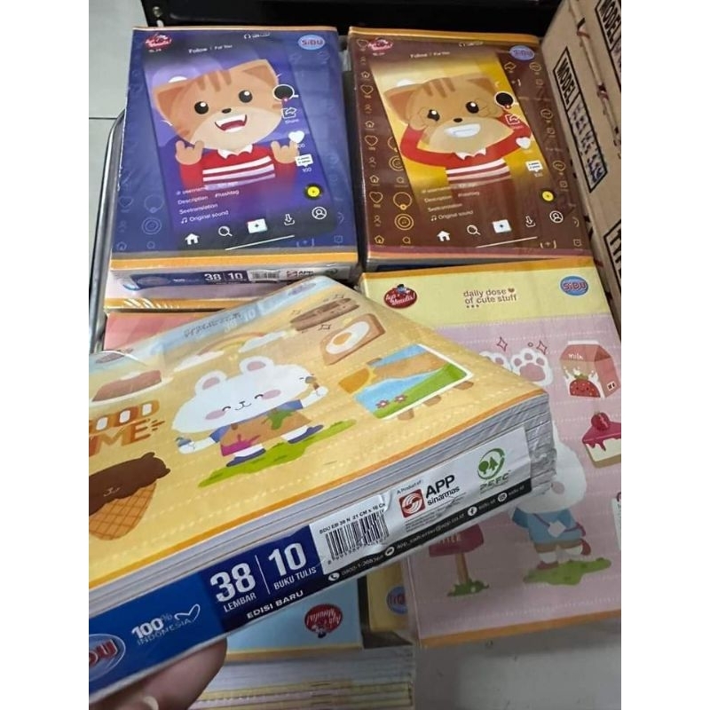 

BUKU SIDU VISION ORI ISI 38 LEMBAR