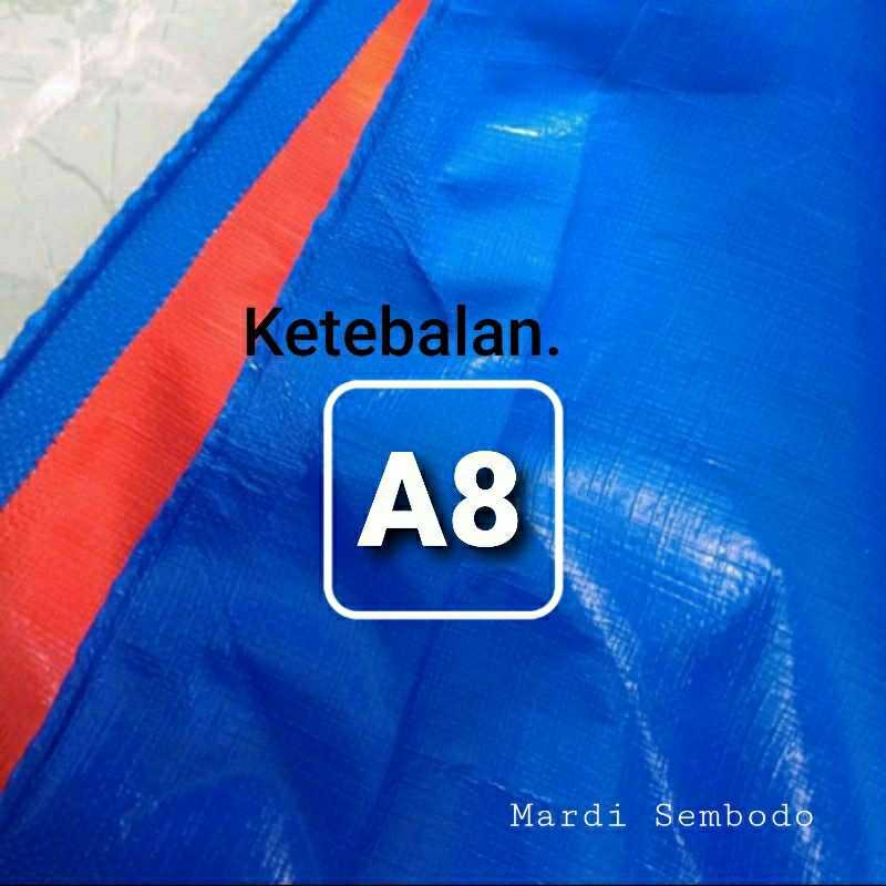 Terpal A8 ukuran 8x20