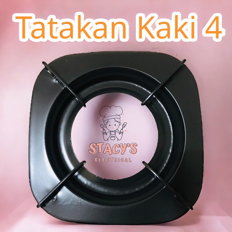 TATAKAN KOMPOR GAS RINNAI KAKI 4 RI 522 C/ RI 602 AG