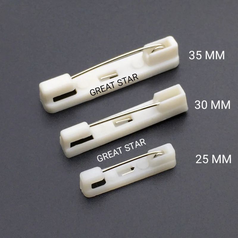 

PENITI BAHAN PAPAN NAMA/Penitik Name tag uk 3 cm isi 100pcs