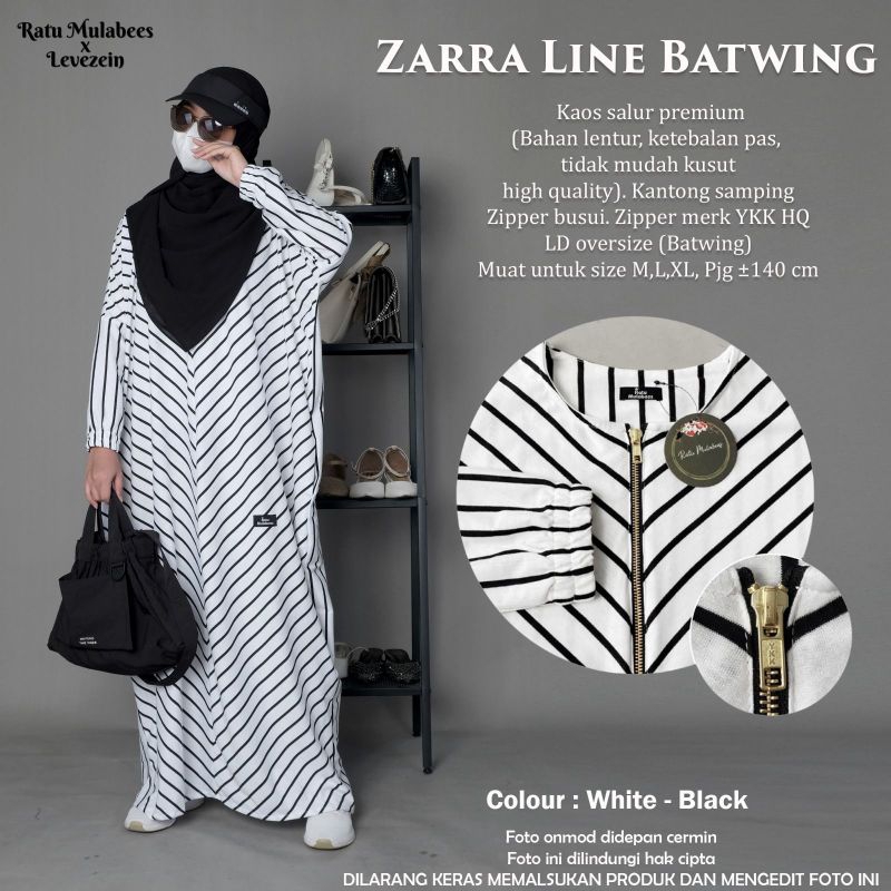 [COD] ZARRA LINE BATWING | RATU