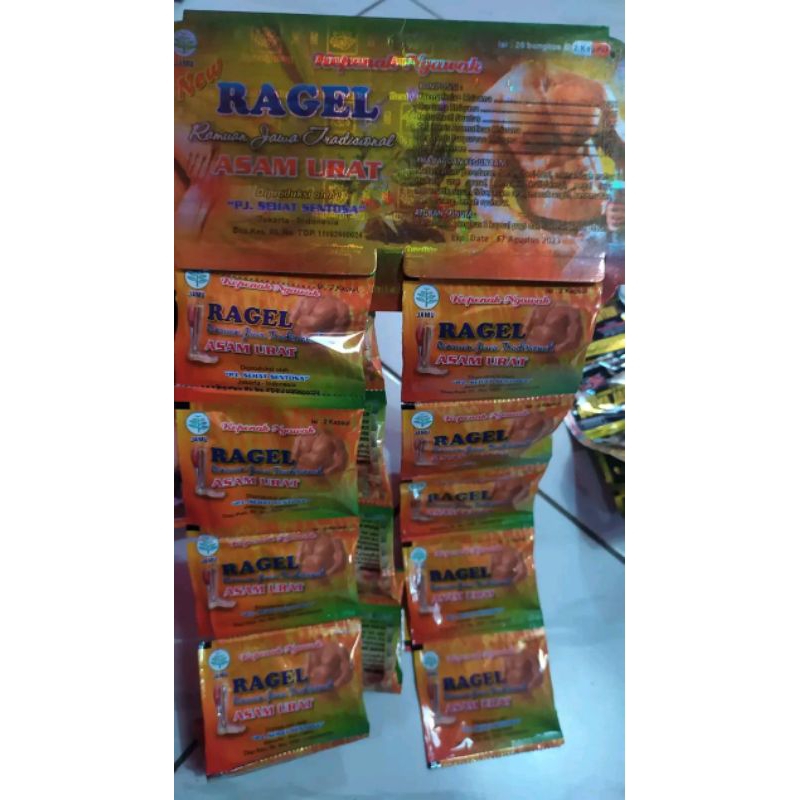 Ragel Kapsul Asam Urat Original