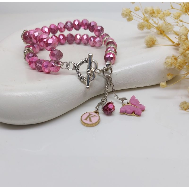 Tasbih gelang kristal cantik