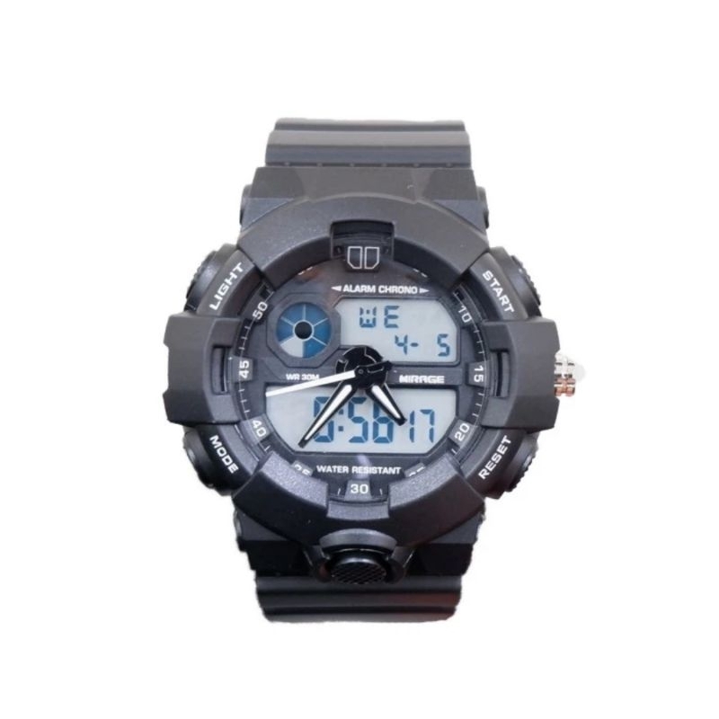 Jam Tangan Pria Mirage Sport 1172 Double time Original