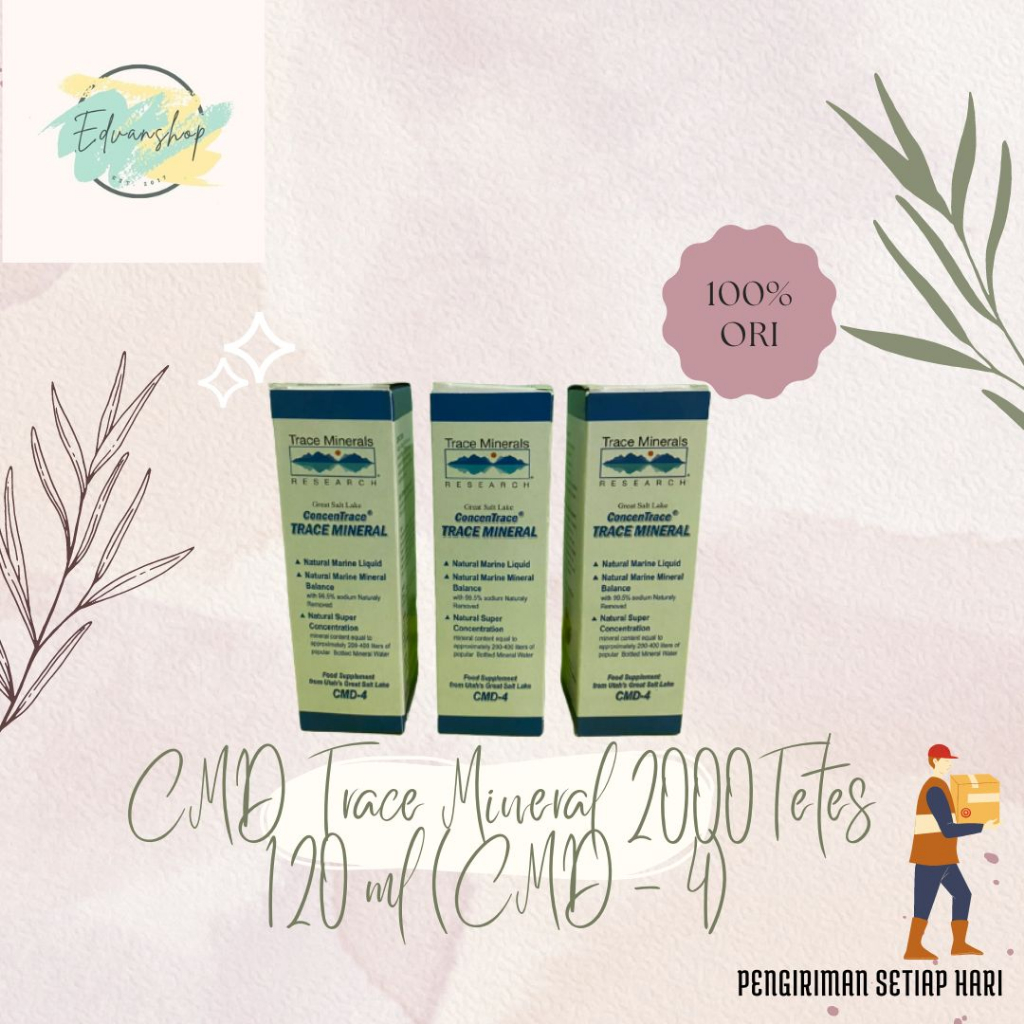 CMD TRACE MINERAL 2000 TETES 120 ML