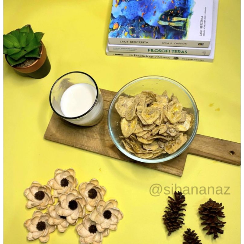 

KERIPIK PISANG LUMER (RASA TIRAMISU) BY SIBANANAZ 250 GRAM