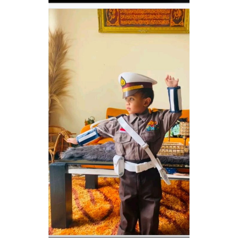 baju polisi polantas anak2 laki/perempuan